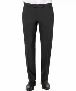 Brax Hose 80-8000/ENRICO 070 830 20/02 Hose Enrico, Regular Fit, Schurwolle waschbar, Schwarz