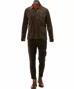 Strellson Anzug Dean-Luc 30029694+29696/251 Regular Fit, Cord, Braun