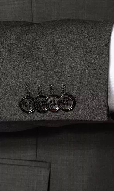 Daniel Hechter Anzug 15231+25230/112180/480 Modern Fit, Schurwoll-Stretch, Graubraun meliert, Graubraun 7 Daniel Hechter Anzug 15231+25230/112180/480 Modern Fit, Schurwoll-Stretch, Graubraun meliert, Graubraun – Bild 5