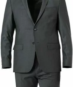 Daniel Hechter Anzug 15231+25230/112180/580 Modern Fit, Schurwoll-Stretch, Graugrün meliert, Graugrün -Anzüge & Westen Geschäft 376823 norm2