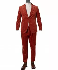 BOSS Anzug Hanry-Perin 50460031+58977/611 Slim Fit, Cord, Rost , Rost