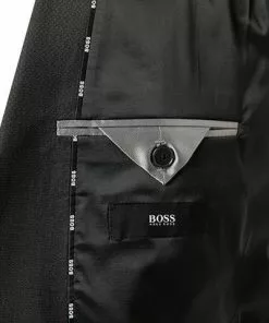 BOSS Anzug Jasper-Leon 50460471+465/203 Regular Fit, Schurwoll-Stretch, Graubraun, Grau-braun -Anzüge & Westen Geschäft 376858 norm5