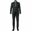 BOSS Anzug Jasper-Leon 50460471+465/061 Regular Fit, Schurwoll-Stretch, Anthrazit -Anzüge & Westen Geschäft 376860 master
