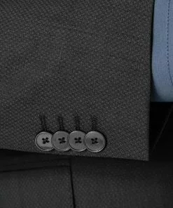 BOSS Anzug Jasper-Leon 50460471+465/061 Regular Fit, Schurwoll-Stretch, Anthrazit -Anzüge & Westen Geschäft 376860 norm4