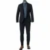 BOSS Anzug Hanry-Genius 50459993+60310/410 Slim Fit, Baumwoll-Stretch, Navy -Anzüge & Westen Geschäft 376881 master