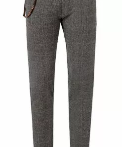 CG Anzug Cirk SV-Clow 12-009J3/225352+239333/82 Slim Fit, Jersey, Navy-braun kariert, Navy-braun -Anzüge & Westen Geschäft 377661 norm7