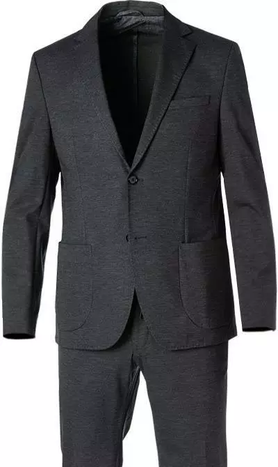 Daniel Hechter Anzug 15824+25839/112150/960 Modern Fit, Jersey waschbar, Grau meliert, Grau 5 Daniel Hechter Anzug 15824+25839/112150/960 Modern Fit, Jersey waschbar, Grau meliert, Grau – Bild 3