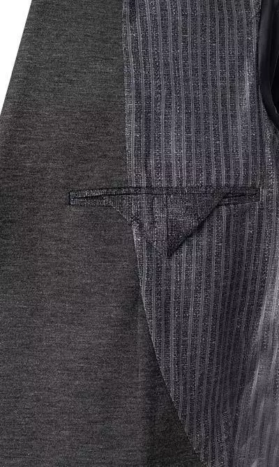 Daniel Hechter Anzug 15824+25839/112150/960 Modern Fit, Jersey waschbar, Grau meliert, Grau 8 Daniel Hechter Anzug 15824+25839/112150/960 Modern Fit, Jersey waschbar, Grau meliert, Grau – Bild 6