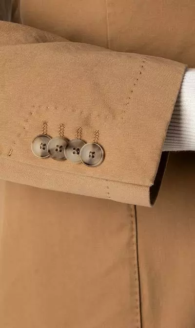 BOSS Anzug Hanry+Genius 50459993+50460310/268 Anzug Hanry-Genius, Slim Fit, Baumwoll-Stretch, Beige 7 BOSS Anzug Hanry+Genius 50459993+50460310/268 Anzug Hanry-Genius, Slim Fit, Baumwoll-Stretch, Beige – Bild 5