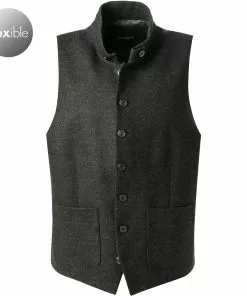 ROY ROBSON Weste 005055641785800/A009 Mikrofaser, Dunkelgrau meliert, Dunkelgrau