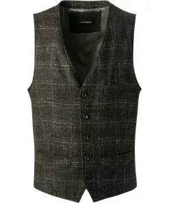 ROY ROBSON Weste 005055671057600/H009 Mikrofaser-Schurwolle, Schwarz meliert, Schwarz