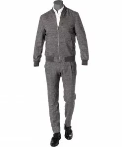 Daniel Hechter Anzug 15884+25884/112105/920 Modern Fit, Wolle, Grau meliert, Grau