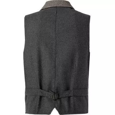 BOB Weste OFF513 T513/beige Wolle, Beige meliert 5 BOB Weste OFF513 T513/beige Wolle, Beige meliert – Bild 3