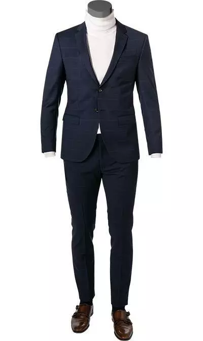 JOOP! Anzug Damon-Gun 30029119+122/401 Extra Slim Fit, Schurwolle, Dunkelblau 4 JOOP! Anzug Damon-Gun 30029119+122/401 Extra Slim Fit, Schurwolle, Dunkelblau – Bild 2