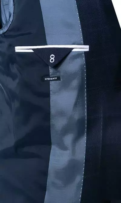 JOOP! Anzug Damon-Gun 30029119+122/401 Extra Slim Fit, Schurwolle, Dunkelblau 9 JOOP! Anzug Damon-Gun 30029119+122/401 Extra Slim Fit, Schurwolle, Dunkelblau – Bild 7