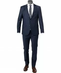 Daniel Hechter Anzug 15231+15230/112180/680 Modern Fit, Schurwoll-Stretch, Navy