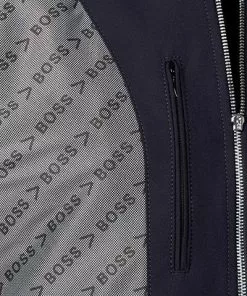 BOSS Anzug Hanry-Genius 50464721+712/404 Slim Fit, Mikrofaser, Dunkelblau -Anzüge & Westen Geschäft 381797 norm4