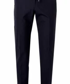 BOSS Anzug Hanry-Genius 50464721+712/404 Slim Fit, Mikrofaser, Dunkelblau -Anzüge & Westen Geschäft 381797 norm5