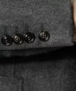 JOOP! Anzug Hoverest-Hank 30029544+8673/030 Slim Fit, Woll-Stretch, Grau meliert, Grau -Anzüge & Westen Geschäft 382293 norm4