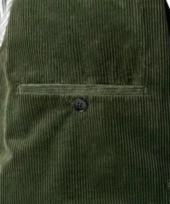 BOSS Anzug Hanry/Perin-Pleat 50464603+590/360 Slim Fit, Cord, Grün -Anzüge & Westen Geschäft 382297 norm6