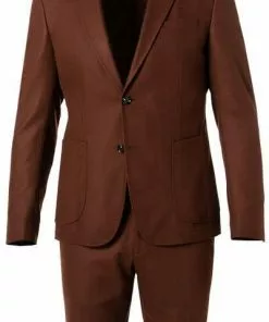 JOOP! Anzug Hoverest-Hank 30029544-8673/216 Slim Fit, Woll-Stretch, Rotbraun -Anzüge & Westen Geschäft 382298 norm2
