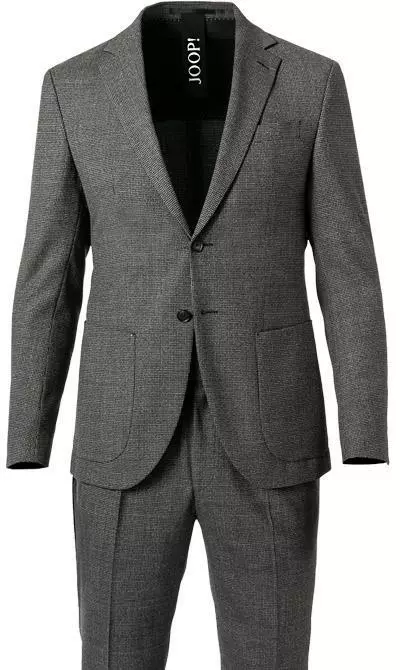 JOOP! Anzug Dash-Bird 30029602+28931/030 Extra Slim Fit, Woll-Stretch, Grau gemustert, Grau 5 JOOP! Anzug Dash-Bird 30029602+28931/030 Extra Slim Fit, Woll-Stretch, Grau gemustert, Grau – Bild 3