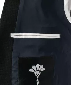 JOOP! Anzug Hustle-Bax 30028782+783/402 Slim Fit, Jersey, Dunkelblau kariert, Dunkelblau -Anzüge & Westen Geschäft 382310 norm5