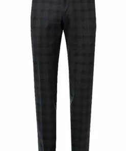 JOOP! Hose Blayr 30028820/402 Slim Fit, Jersey, Dunkelblau kariert, Dunkelblau -Anzüge & Westen Geschäft 382315 norm2