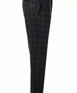 JOOP! Hose Blayr 30028820/402 Slim Fit, Jersey, Dunkelblau kariert, Dunkelblau -Anzüge & Westen Geschäft 382315 norm3