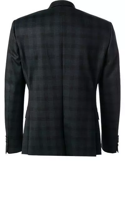 JOOP! Anzug Herby-Blayr 30028779+8820/402 Slim Fit, Jersey, Dunkelblau kariert, Dunkelblau 6 JOOP! Anzug Herby-Blayr 30028779+8820/402 Slim Fit, Jersey, Dunkelblau kariert, Dunkelblau – Bild 4