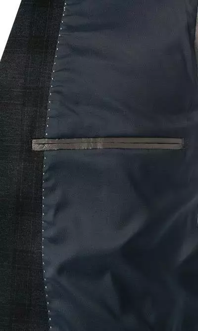 JOOP! Anzug Herby-Blayr 30028779+8820/402 Slim Fit, Jersey, Dunkelblau kariert, Dunkelblau 8 JOOP! Anzug Herby-Blayr 30028779+8820/402 Slim Fit, Jersey, Dunkelblau kariert, Dunkelblau – Bild 6