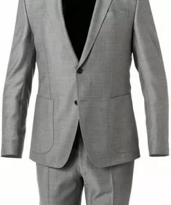 JOOP! Anzug Hustle-Bax 30029126+129/050 Slim Fit, Schurwoll-Stretch, Hellgrau meliert, Hellgrau 13 JOOP! Anzug Hustle-Bax 30029126+129/050 Slim Fit, Schurwoll-Stretch, Hellgrau meliert, Hellgrau -Anzüge & Westen Geschäft 382326 norm2