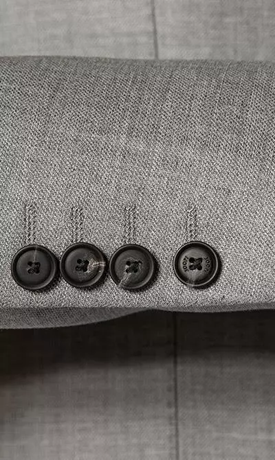 JOOP! Anzug Hustle-Bax 30029126+129/050 Slim Fit, Schurwoll-Stretch, Hellgrau meliert, Hellgrau 7 JOOP! Anzug Hustle-Bax 30029126+129/050 Slim Fit, Schurwoll-Stretch, Hellgrau meliert, Hellgrau – Bild 5