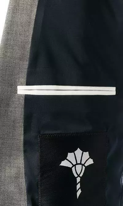 JOOP! Anzug Hustle-Bax 30029126+129/050 Slim Fit, Schurwoll-Stretch, Hellgrau meliert, Hellgrau 8 JOOP! Anzug Hustle-Bax 30029126+129/050 Slim Fit, Schurwoll-Stretch, Hellgrau meliert, Hellgrau – Bild 6