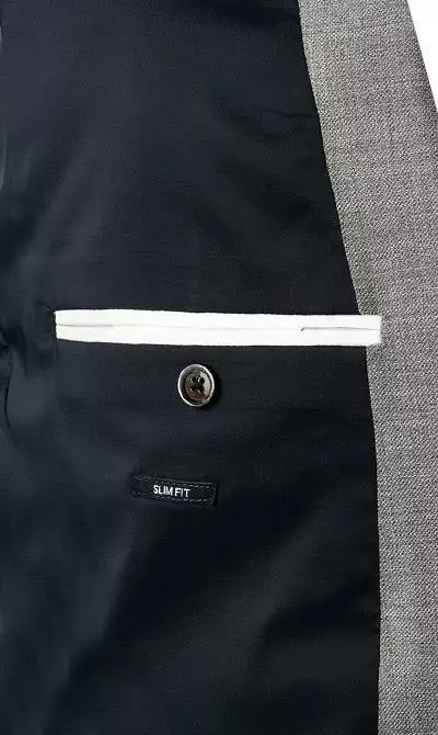 JOOP! Anzug Hustle-Bax 30029126+129/050 Slim Fit, Schurwoll-Stretch, Hellgrau meliert, Hellgrau 9 JOOP! Anzug Hustle-Bax 30029126+129/050 Slim Fit, Schurwoll-Stretch, Hellgrau meliert, Hellgrau – Bild 7