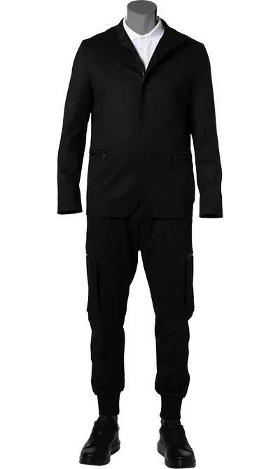 HUGO Anzug Apino-Glavin 50465151+61149/001 Mikrofaser, Schwarz 4 HUGO Anzug Apino-Glavin 50465151+61149/001 Mikrofaser, Schwarz – Bild 2