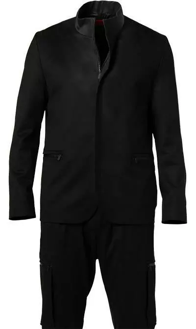 HUGO Anzug Apino-Glavin 50465151+61149/001 Mikrofaser, Schwarz 5 HUGO Anzug Apino-Glavin 50465151+61149/001 Mikrofaser, Schwarz – Bild 3