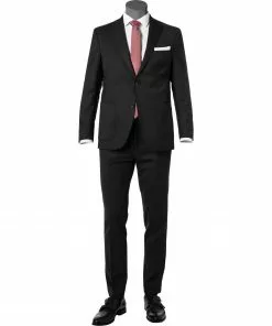 Carl Gross Anzug 00-074S0/325122+339633/83 Schurwolle halbgefüttert, Graphit