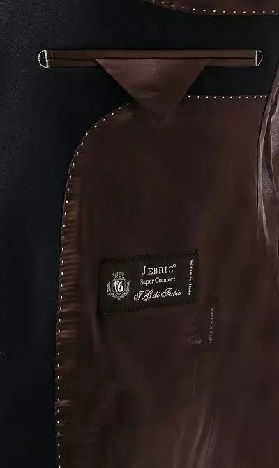 Carl Gross Anzug 00-074S0/325122+339633/63 Schurwolle halbgefüttert, Dunkelblau 8 Carl Gross Anzug 00-074S0/325122+339633/63 Schurwolle halbgefüttert, Dunkelblau – Bild 6