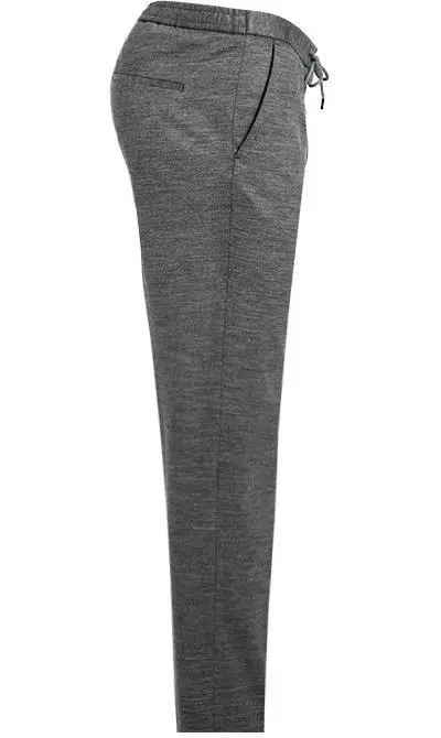 BOSS Anzug Hanry/Genius 50464701+70940/041 Slim Fit, Jersey halbgefüttert, Silbergrau meliert, Silber 10 BOSS Anzug Hanry/Genius 50464701+70940/041 Slim Fit, Jersey halbgefüttert, Silbergrau meliert, Silber – Bild 8