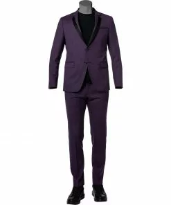 KARL LAGERFELD Anzug 155258+255058/10/521023/280 Wolle, Viola, Lila