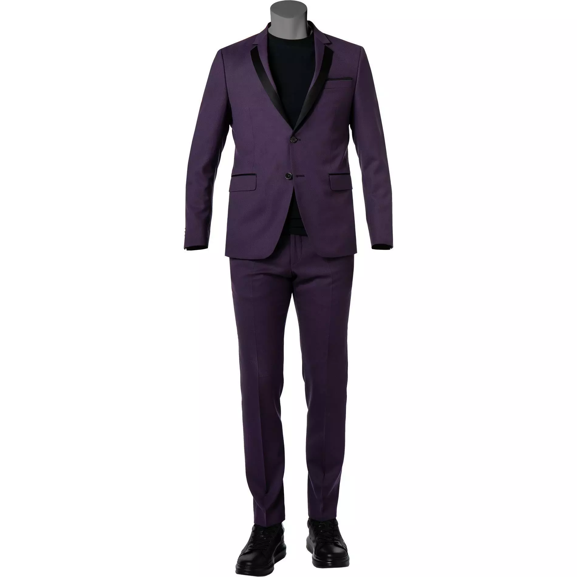 KARL LAGERFELD Anzug 155258+255058/10/521023/280 Wolle, Viola, Lila 3 KARL LAGERFELD Anzug 155258+255058/10/521023/280 Wolle, Viola, Lila