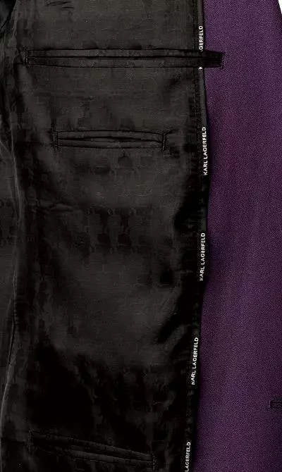 KARL LAGERFELD Anzug 155258+255058/10/521023/280 Wolle, Viola, Lila 9 KARL LAGERFELD Anzug 155258+255058/10/521023/280 Wolle, Viola, Lila – Bild 7