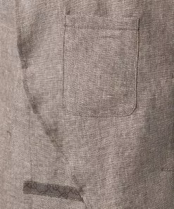 Carl Gross Anzug 21-171N0/127952+139483/71 Leinen halbgefüttert, Beige meliert, Greige -Anzüge & Westen Geschäft 383474 norm6