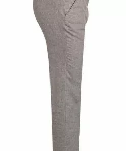 Carl Gross Anzug 21-171N0/127952+139483/71 Leinen halbgefüttert, Beige meliert, Greige -Anzüge & Westen Geschäft 383474 norm8