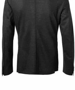 BOSS Anzug Hanry/Genius 50464701+70940/030 Slim Fit, Jersey halbgefüttert, Mittelgrau meliert, Mittelgrau -Anzüge & Westen Geschäft 383644 norm3