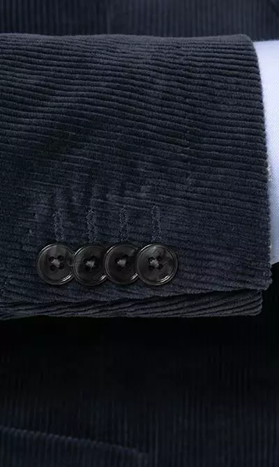 BOSS Anzug Hanry/Perin-Pleat 50464603+590/404 Slim Fit, Cord, Dunkelblau 7 BOSS Anzug Hanry/Perin-Pleat 50464603+590/404 Slim Fit, Cord, Dunkelblau – Bild 5