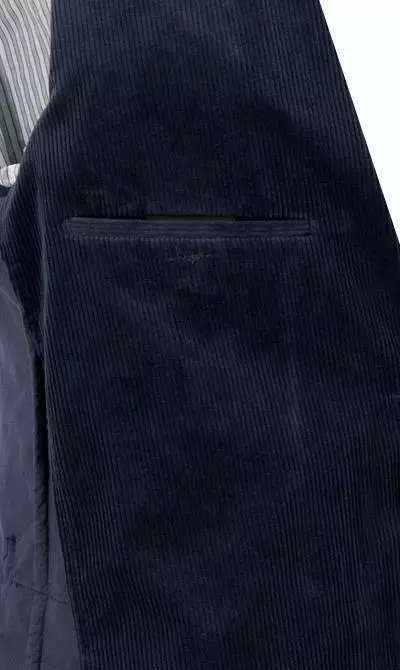 BOSS Anzug Hanry/Perin-Pleat 50464603+590/404 Slim Fit, Cord, Dunkelblau 9 BOSS Anzug Hanry/Perin-Pleat 50464603+590/404 Slim Fit, Cord, Dunkelblau – Bild 7