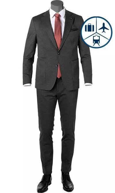 Carl Gross Anzug 00-073J0/325112+339623/82 Jersey, Grau 4 Carl Gross Anzug 00-073J0/325112+339623/82 Jersey, Grau – Bild 2