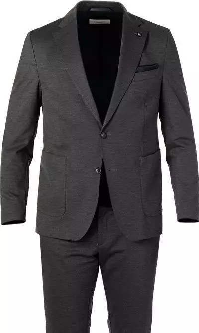 Carl Gross Anzug 00-073J0/325112+339623/82 Jersey, Grau 5 Carl Gross Anzug 00-073J0/325112+339623/82 Jersey, Grau – Bild 3